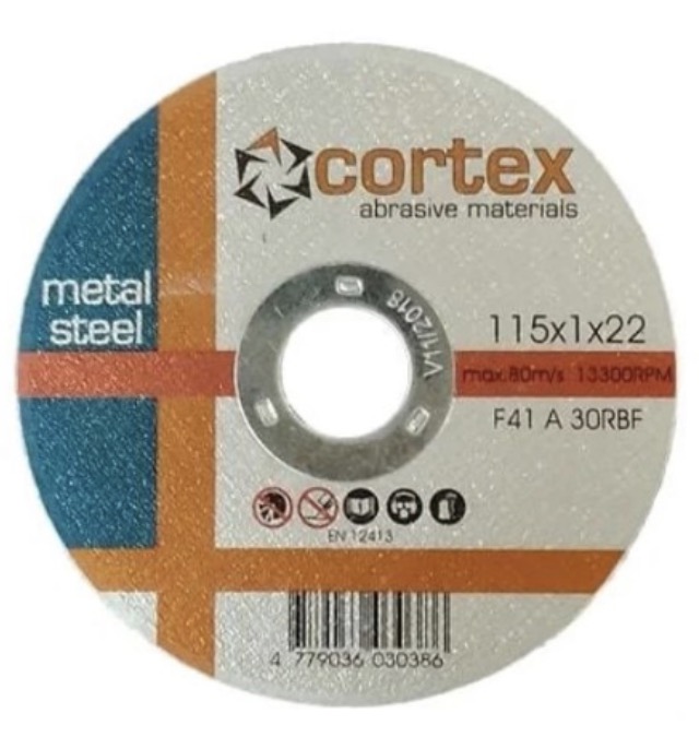 Kapskiva Cortex 18200; 115x1,0x22,2 mm