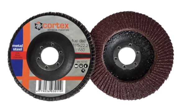 Lamellrondeller Cortex 14001; 115x22 mm; P60
