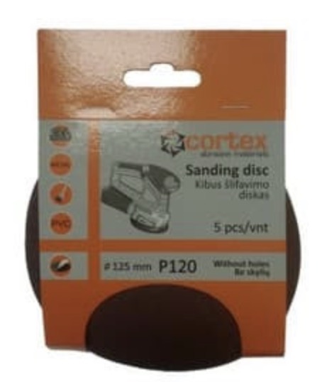 Slipband Cortex 18159; 125 mm; P120; 5 st.
