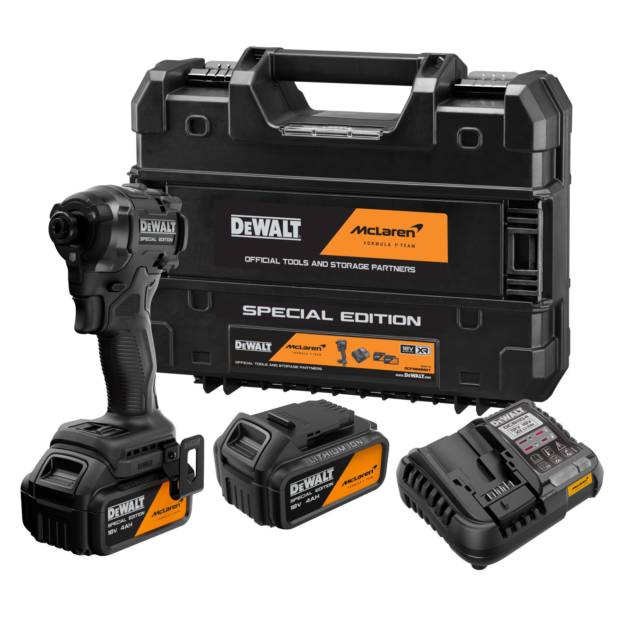 Slagskruvdragare Dewalt DCF86MM2T; 18 V; 2x4,0 Ah batt.