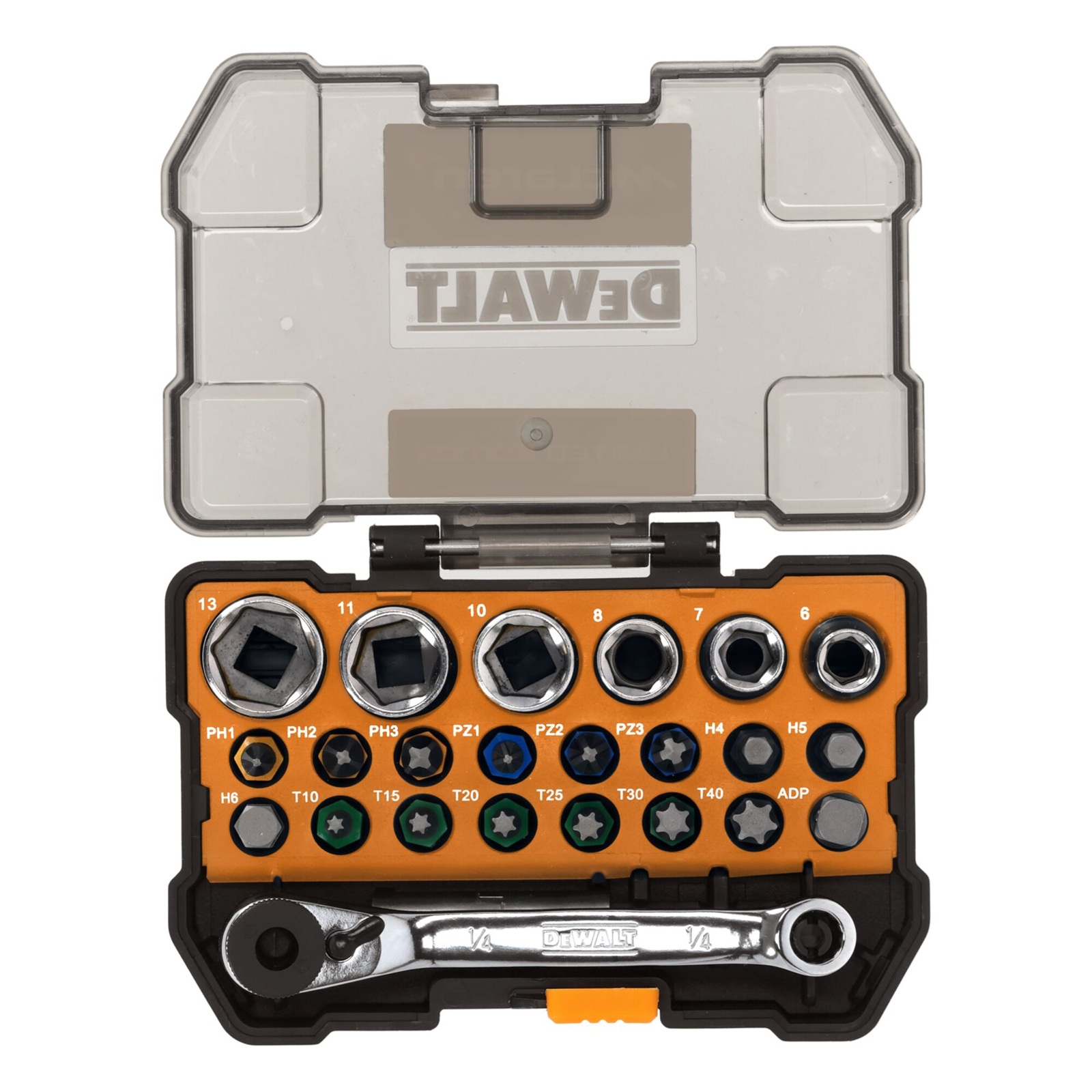 Bitssats för skruvmejsel DeWalt DT70906; 24 st.