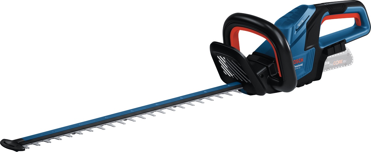 Sladdlösa häcksaxar Bosch PRO GHE 18V-60 (II); 18 V; 60 cm (utan batteri och laddare)