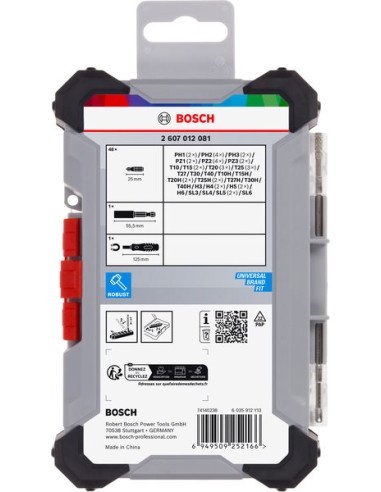 Skruvbitsats Bosch 2607012081; 50 st.