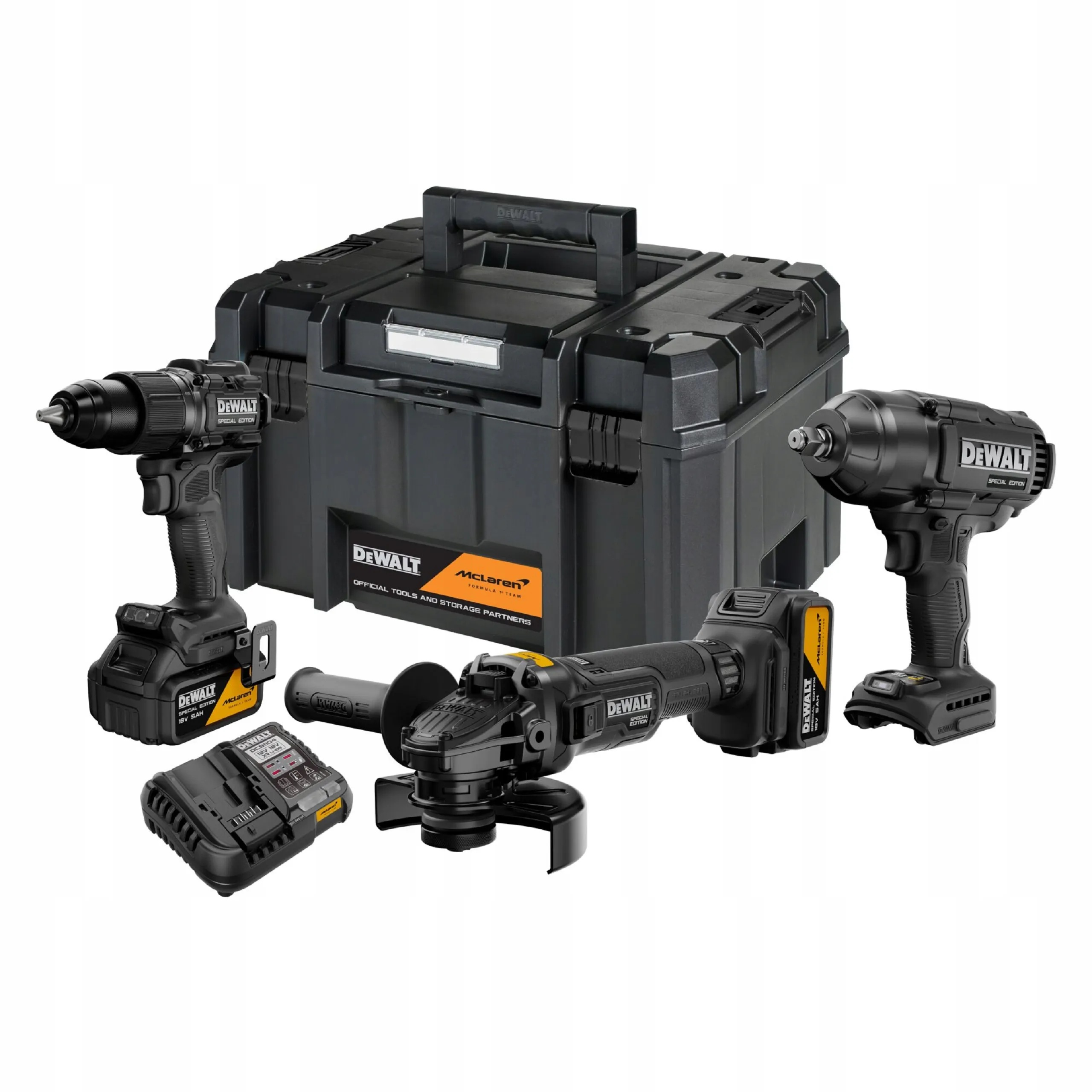 Verktygspaket DeWalt DCK3222MP2T-QW; 18 V; 2x5,0 Ah batt.