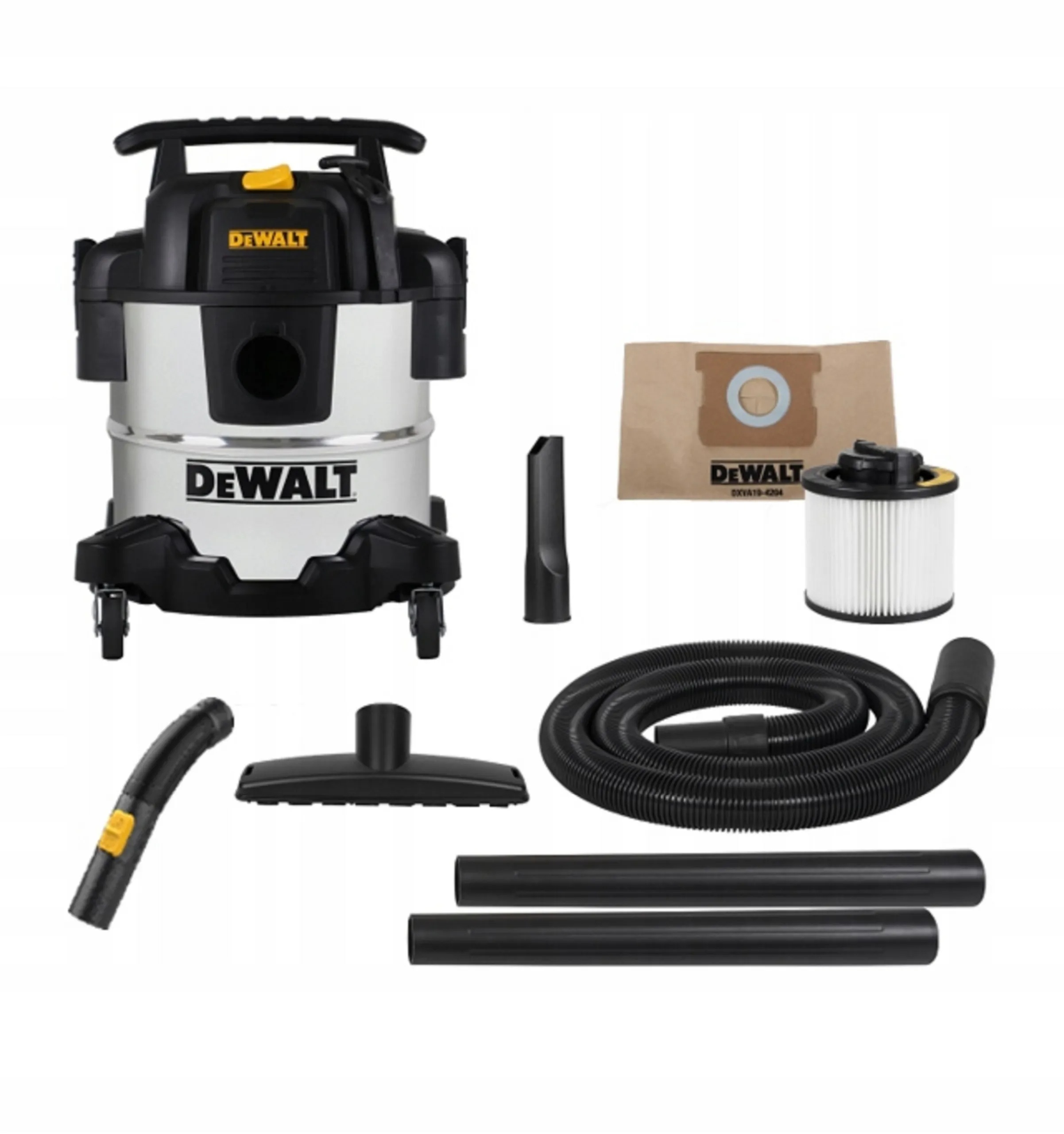 Industriell dammsugare DeWalt DXV20SC; 1050 W; 20 l