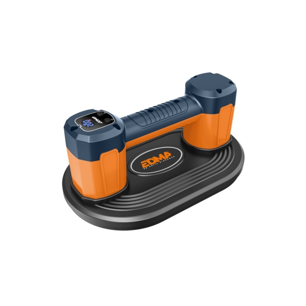 Vakuumplatta EDMA 269755; 12 V; 160 kg; 1x1,5 Ah batt.