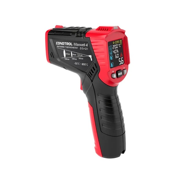 Hygro-termometer EDMA Maxwell 4; 12:1; 9 V