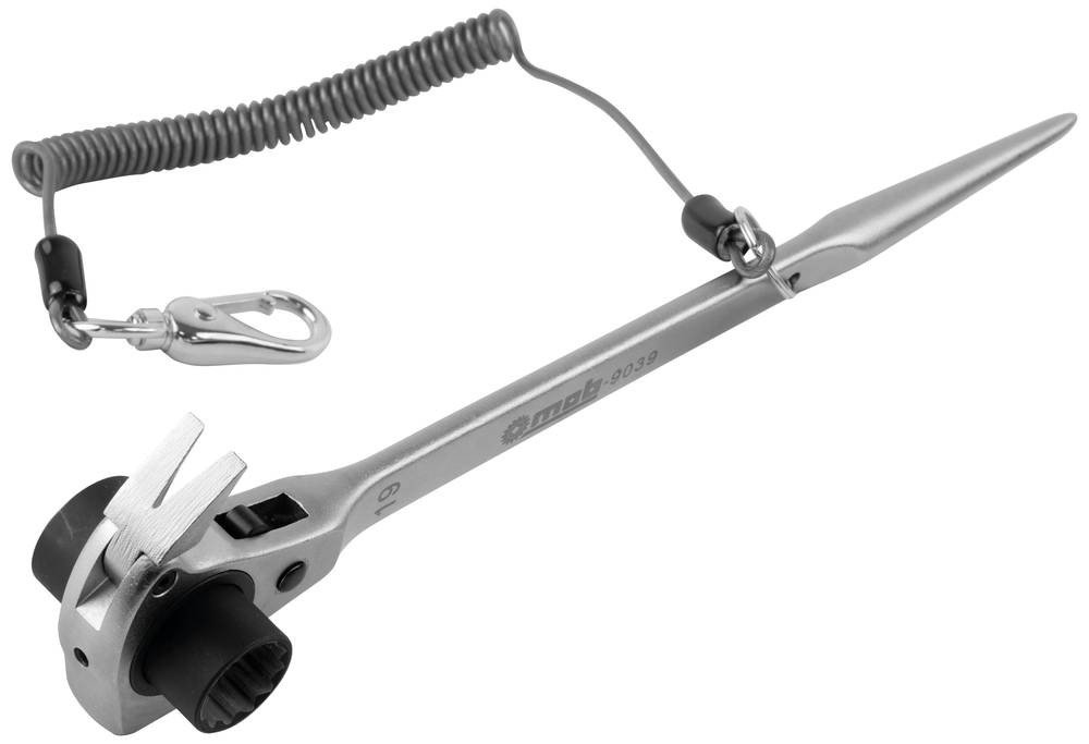 Skiftnyckel med spärrhake Peddinghaus 9039191001; 19x22 mm; 310 mm