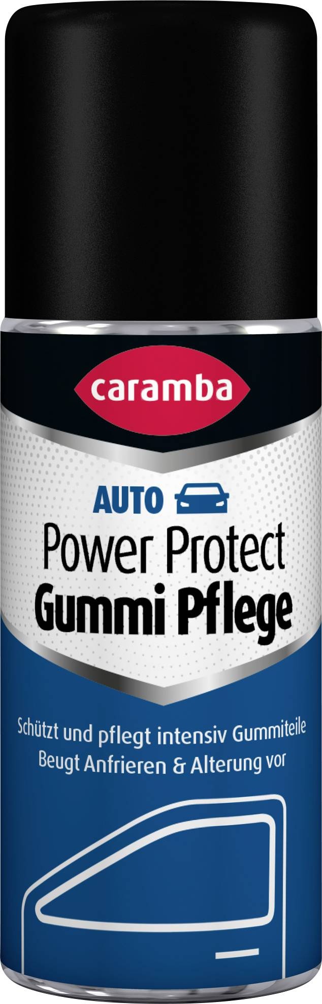 Tvättmedel för plast Caramba Gummipflege Power Protect; 75 ml