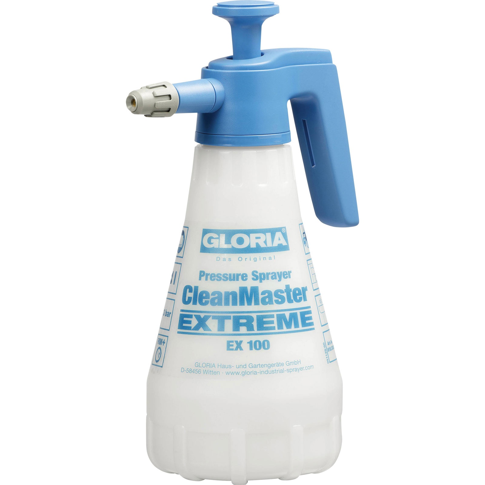 Högtrycksspruta Gloria CleanMaster Extreme EX 100; 1,3 L; 3 bar