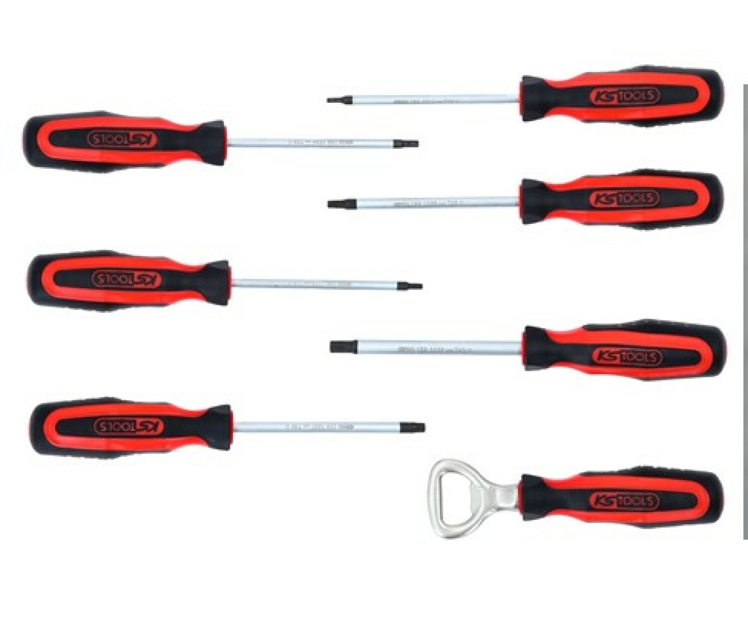 Skruvmejselsats KsTools 159.0035; Torx; 6 st.