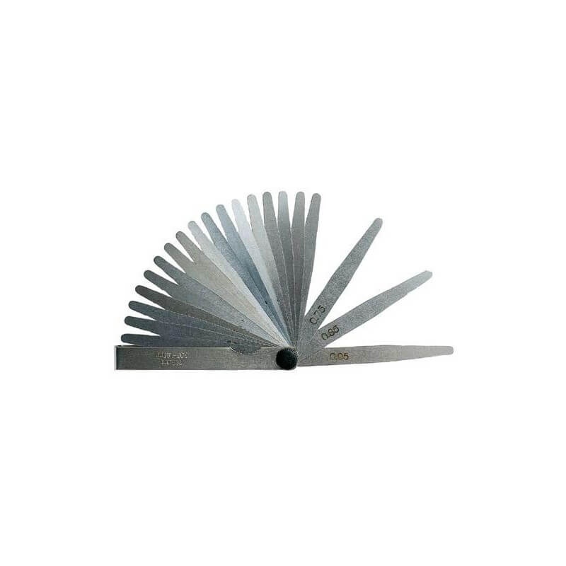Mellanrumsmätare MIB Messzeuge 08078014; 0,03-1,00 mm; 26 st.