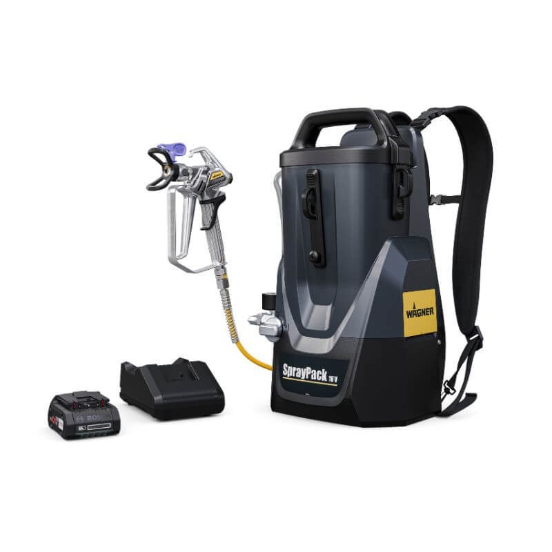Batteridriven luftfri färgspruta Wagner SprayPack 18V