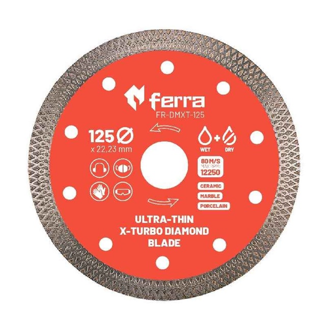 Diamantkapskiva Ferra FR-DMXT-125; 125 mm