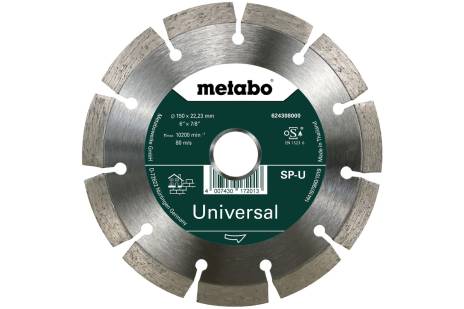 Diamantkapskiva Metabo Promotion; 150x22 mm