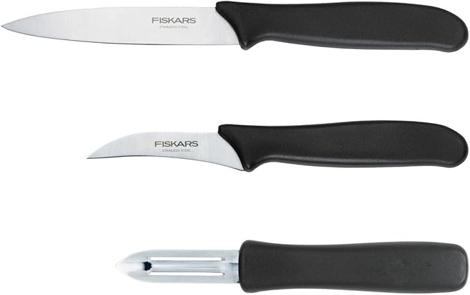 3- delar kniv set Fiskars Essential 1065600