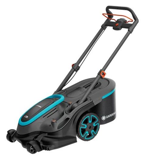 Batteridriven gräsklippare Gardena PowerMax Duo 46/36V P4A; 18 V; 2x4,0 Ah batt.