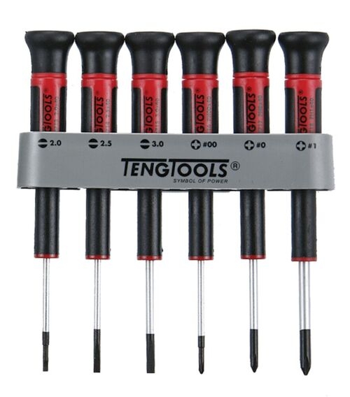 Skruvmejselsats Teng Tools MDM706; 6 st.