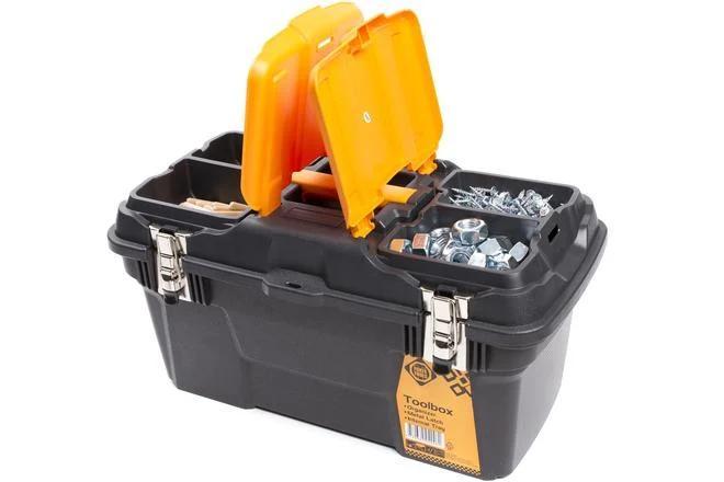 Låda för verktyg Forte Tools MG-19; 49,4x26,3x25 cm