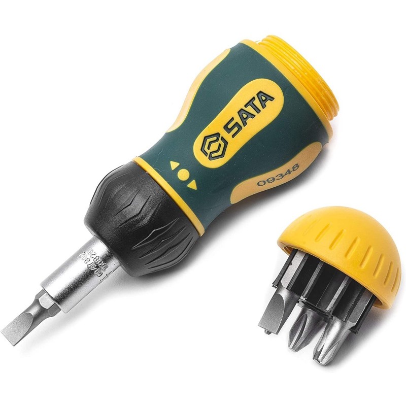 Skruvmejselskaft Sata ST09348 + + Bits spår