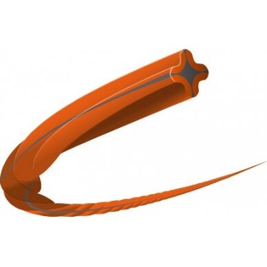 Trimmertråd Husqvarna WHISPER TWIST; 3 mm; 9 m
