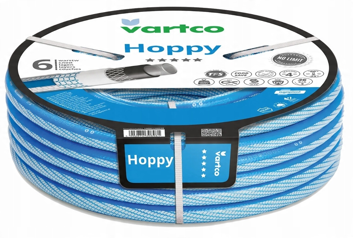 Vattenslang Vartco Hoppy; 1/2''; 20 m