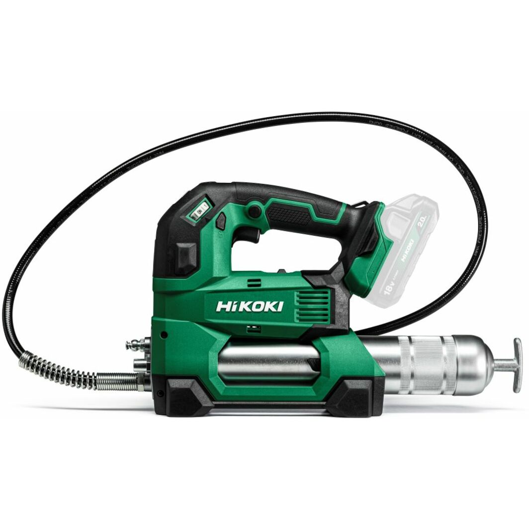 Sladdlös smörjspruta Hikoki AL18DAW4Z; 18 V (utan batteri och laddare)