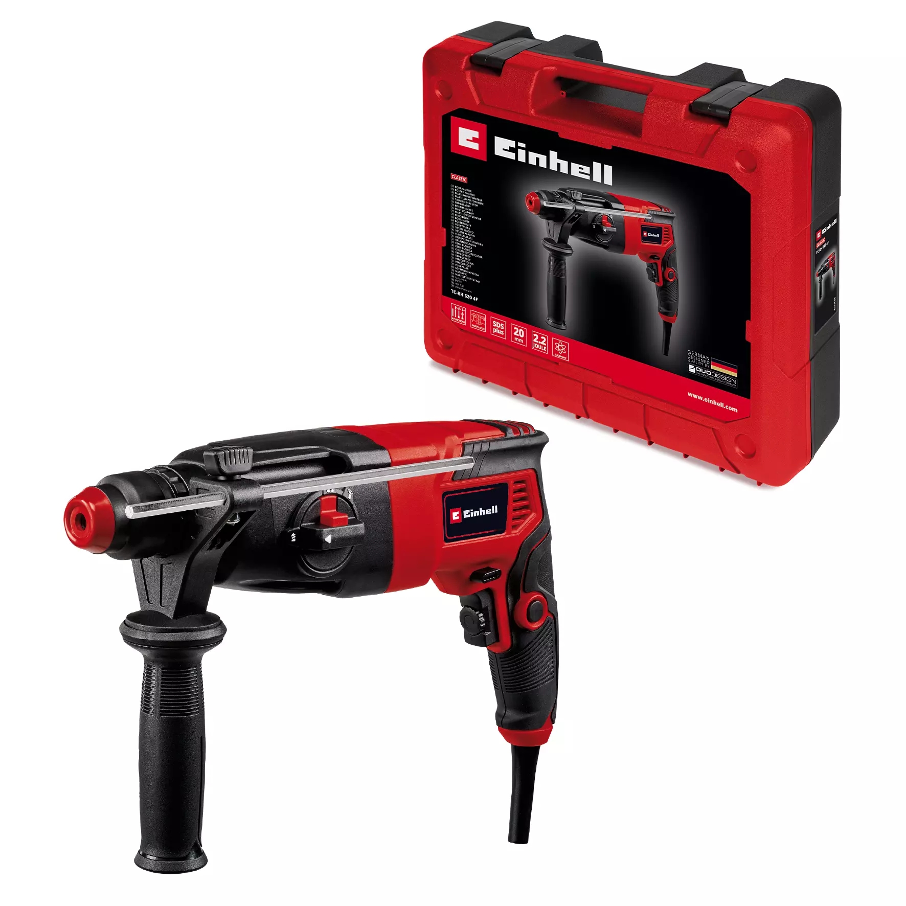 Borrhammare Einhell TC-RH 620 4F; 2,2 J; 620 W