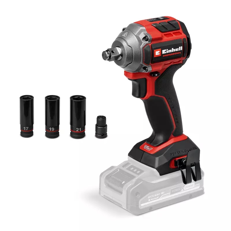 Slagmutterdragare Einhell TP-CW 18/260-C Li BL - Solo; 18 V (utan batteri och laddare)