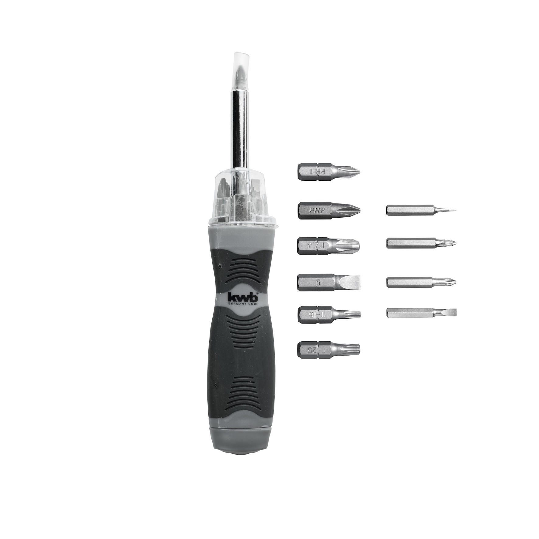 Skruvmejselskaft Einhell KWB KW116890 + Bits spår