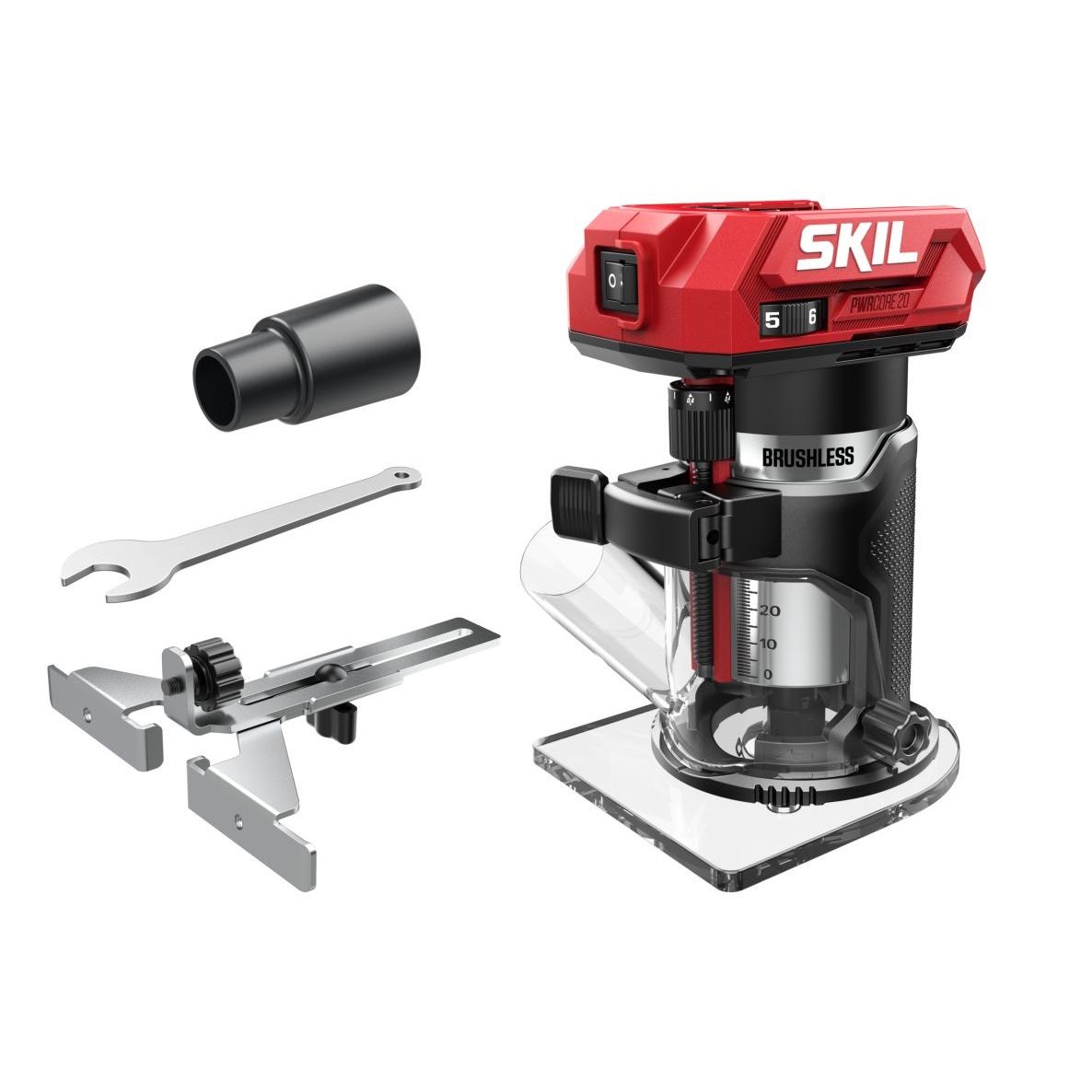 Sladdlös kantfräs Skil 3170 CA; 20 V (utan batteri och laddare)
