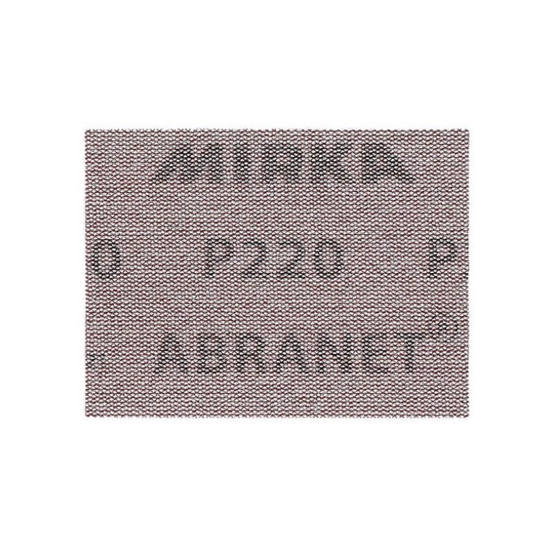 Nätmönstrat slippapper Mirka Abranet; 75x100 mm; P400