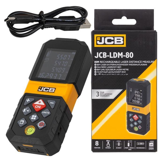 Laseravståndsmätare JCB LDM-80