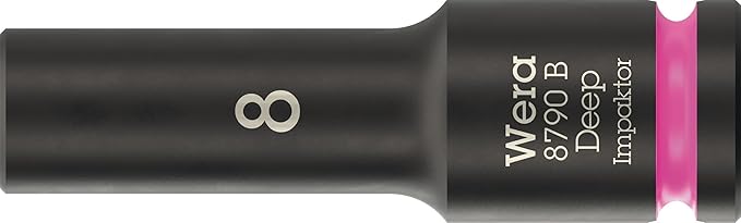 Krafthylsa Wera 05005550001; 3/8''; 8 mm