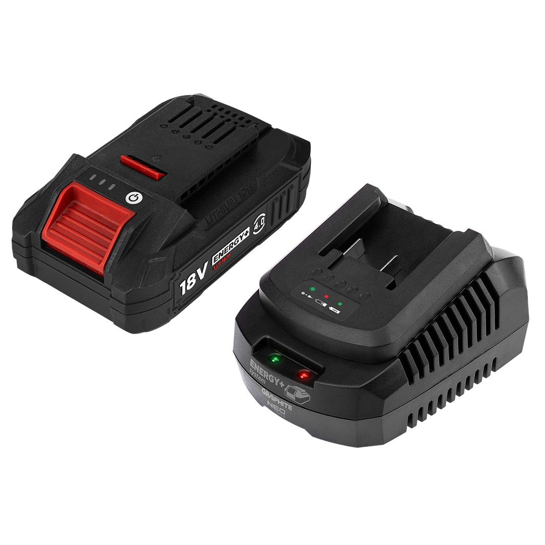 Tillbehörsset Graphite 58GE132-1; 18 V; 1x4,0 Ah
