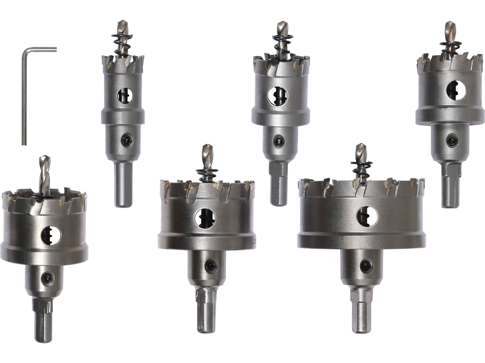 Hålsågssats Yato YT-44077; 22-65 mm; 6 st.