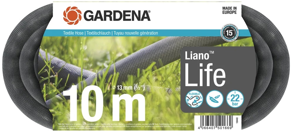 Slang med koppling Gardena 970642301; 13 mm; 10 m