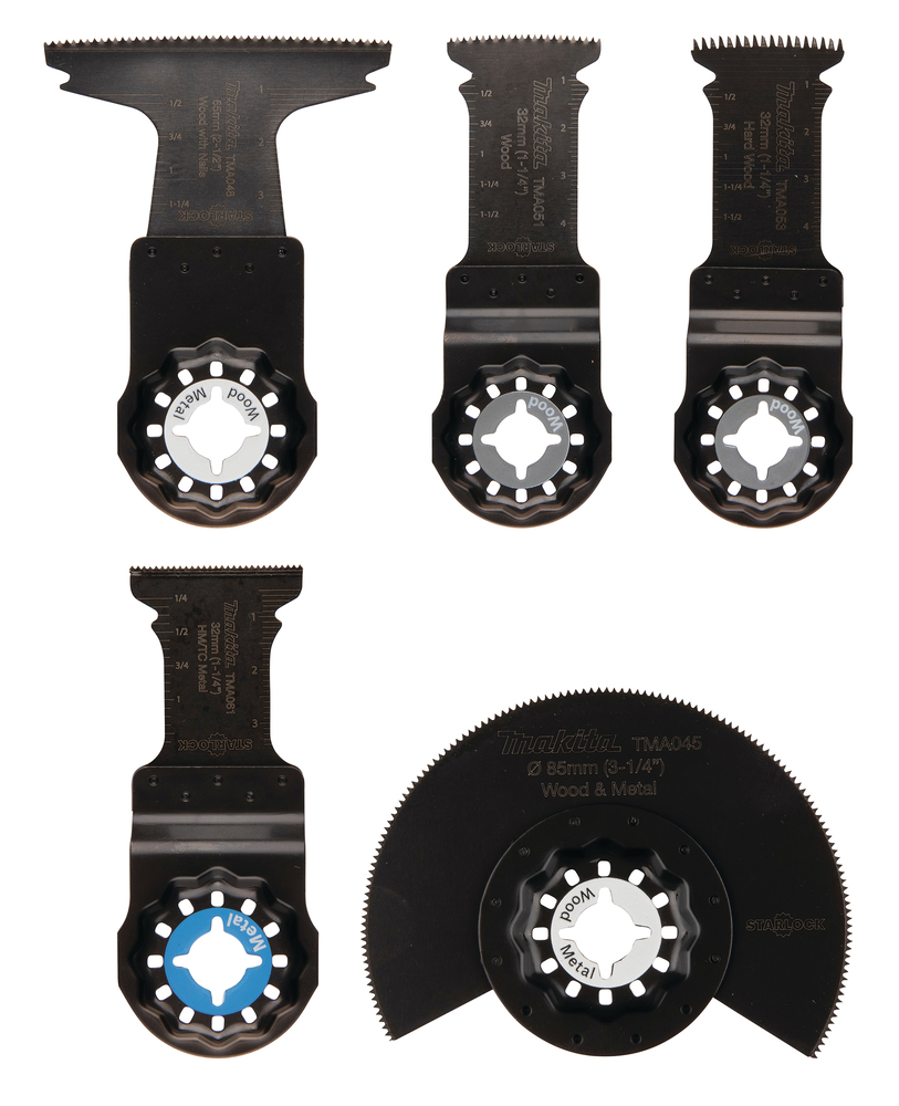 Tillbehörsset Makita E-24935; 5 st.