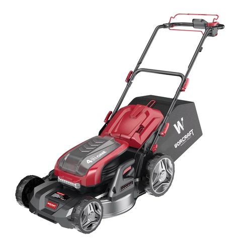 Batteridriven gräsklippare självgående Worcraft CLMS40LiBD8AH; 40 V; 470 mm; 4x8,0 Ah batt.