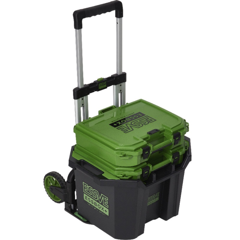 Magasinkärra Essve ESSBOX+ TROLLEY; 125 kg; 50 kg