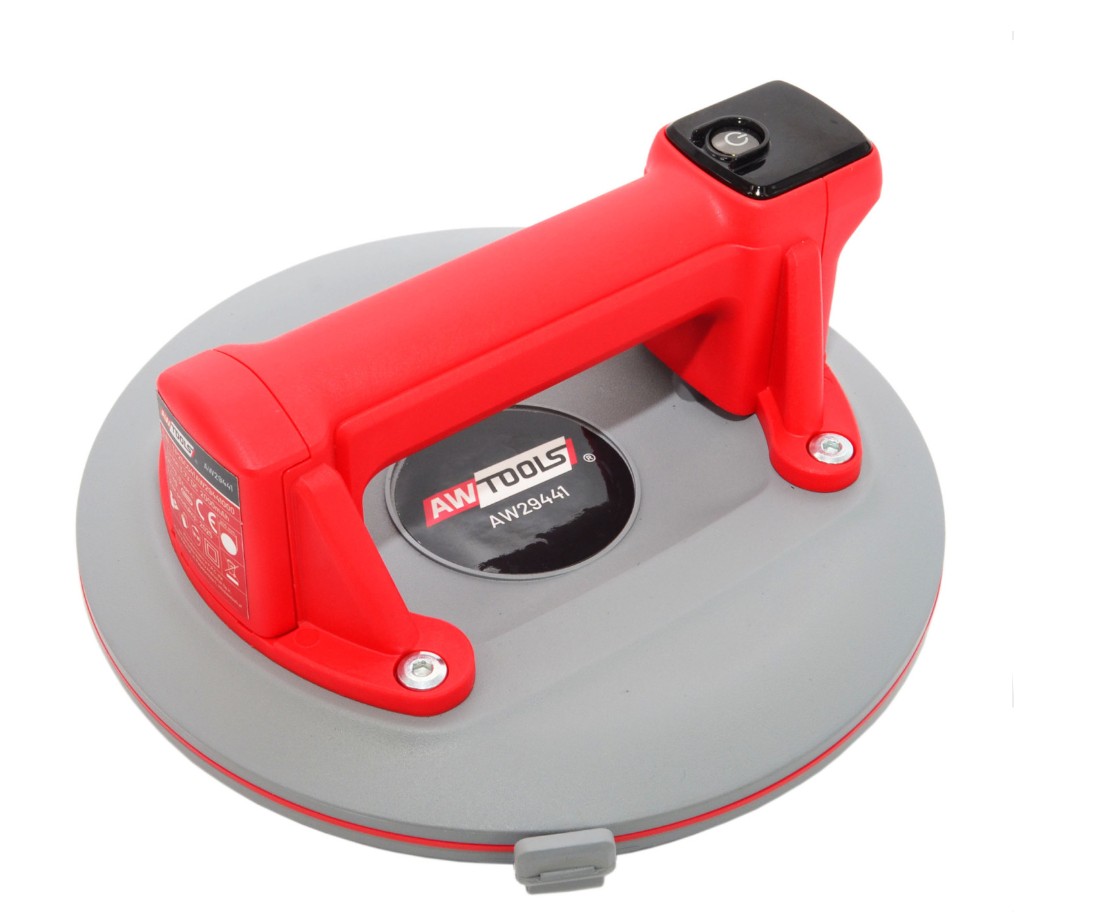 Vakuumplatta AWTools AW29441; 3,7 V; 220 kg; 2,0 Ah batt.