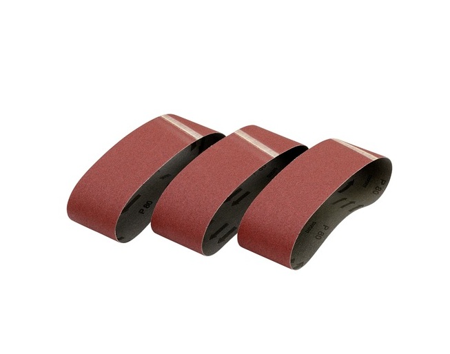 Slipbandssats DeWalt DT3376-QZ; 75x533 mm; K60; 3 st.