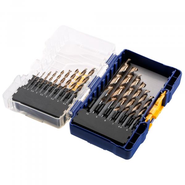 15-delar borrsats Irwin IW3031503; HSS; 1,5-10 mm