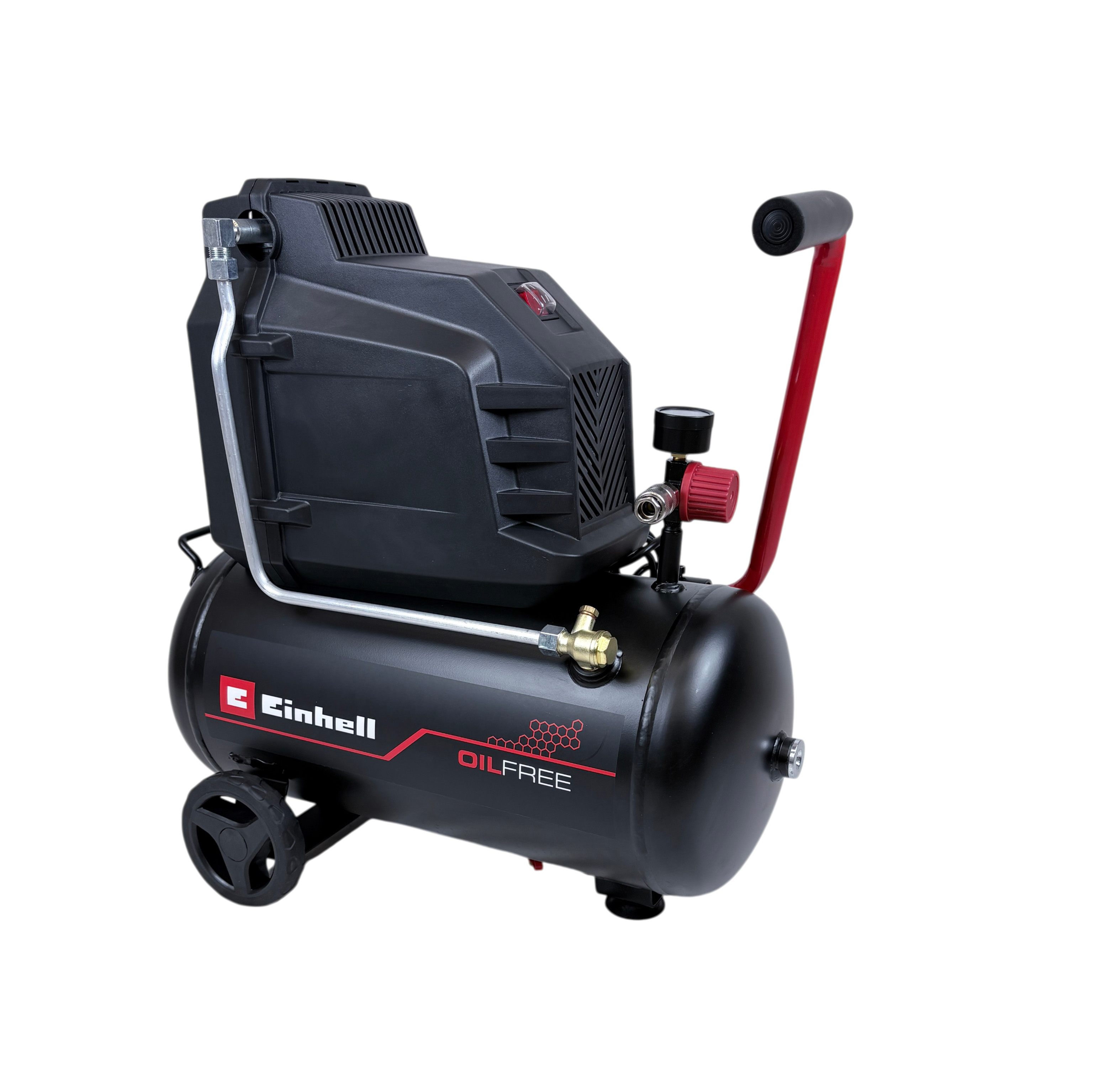 Oljefri fram- och återgående kompressor Einhell TC-AC 190/24/8 I OF; 1100 W; 24 L; 8 bar