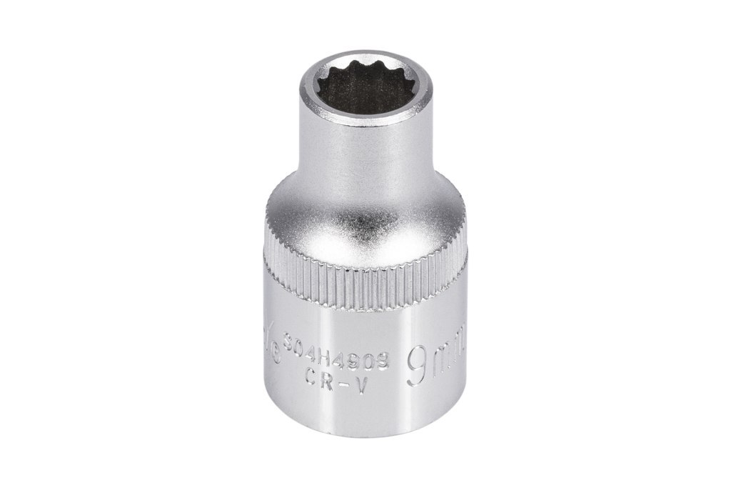 Hylsnyckel JONNESWAY S04H4909; 1/2''; 9 mm; 12-pt; 38 mm
