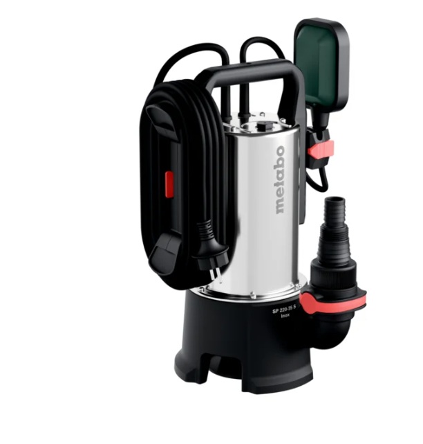 Smutsvattenpump Metabo SP 220-35 S Inox; 790 W; 22000 l/h; 8 m; 35 mm