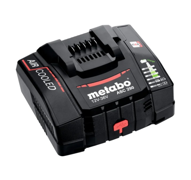 Laddare med kort laddningstid Metabo ASC 290; 12-36 V; 16 A