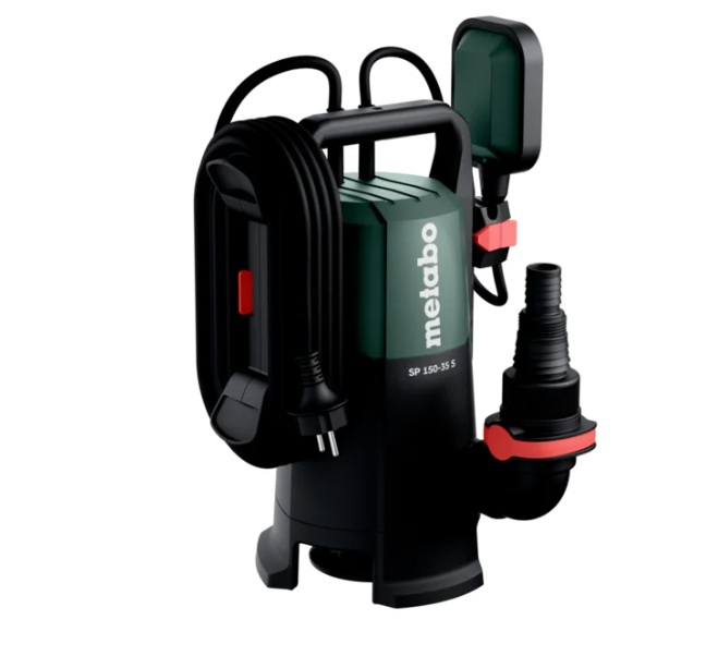 Smutsvattenpump Metabo SP 150-30 S; 450 W; 7500 l/h; 5 m; 30 mm