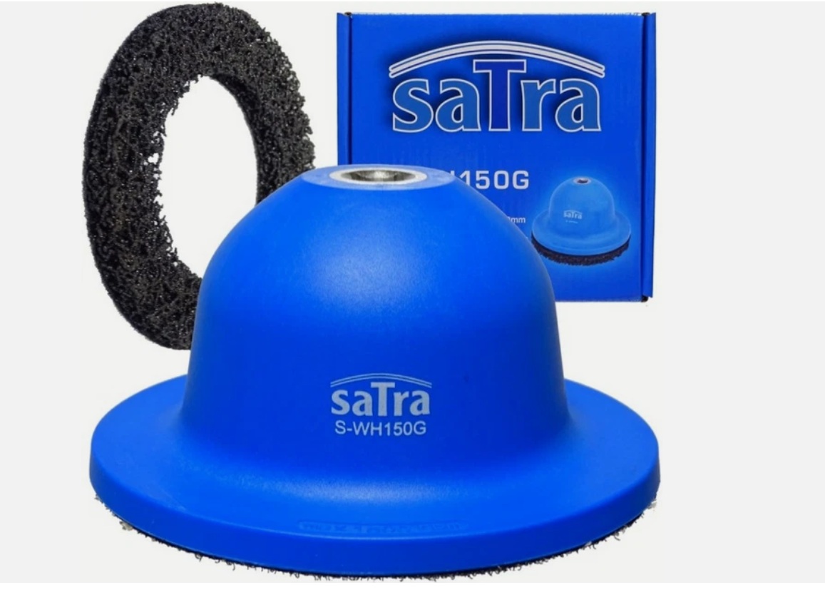 Borstslip för trä- och metallslipning Satra S-WH150G; 150 mm