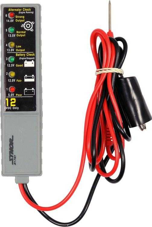 Batteritestare Sthor 81741; 12 V